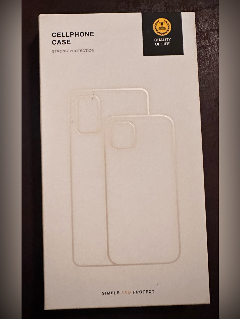 Clear White Cellphone Case – Compatible Protective Cover For 13 Pro